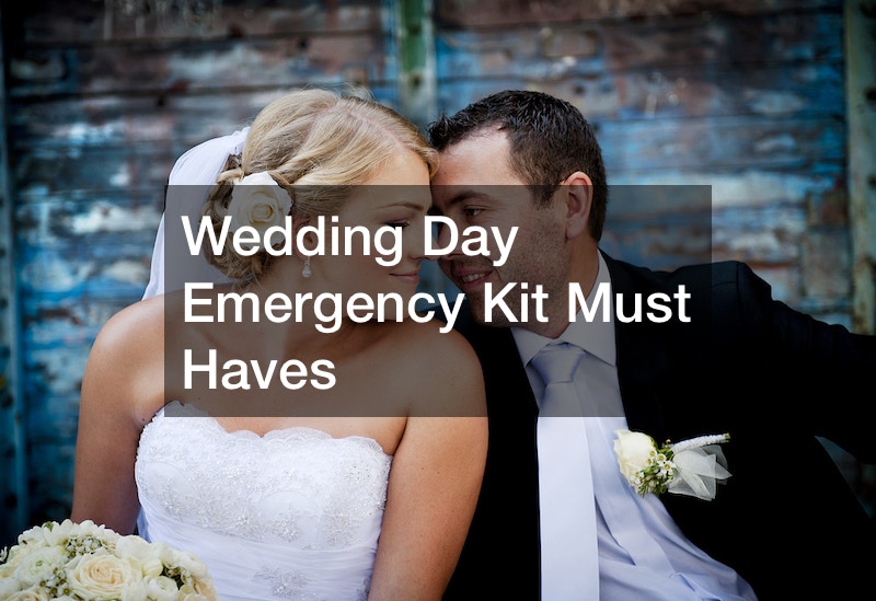 Wedding Day Emergency Kit Must Haves